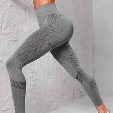 Seamless High-Waisted Leggings – Sculpting Fit & Breathable Comfort