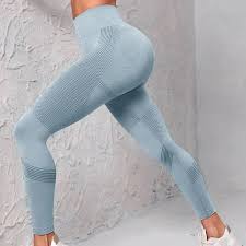 Seamless High-Waisted Leggings – Sculpting Fit & Breathable Comfort